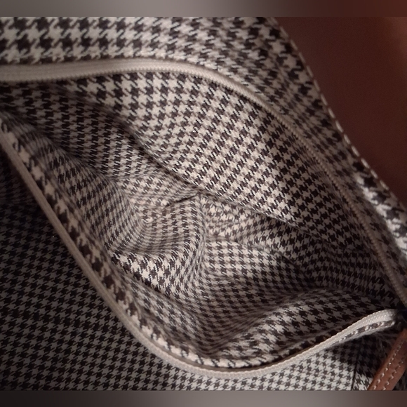 EUC RARE Vintage Y2K J. Crew Forest Green Suede Boho Cottage Prep Flap Top Purse - Picture 10 of 12